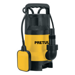 BOS-1-1/2SPP  Bomba sumergible plástica, 1-1/2 HP para agua sucia, PRETUL