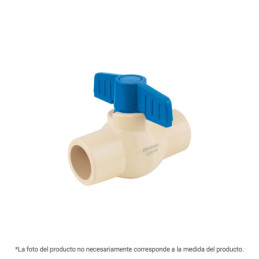 CPVC-ES-1-1/2 Válvula de esfera CPVC, 1-1/2', FOSET
