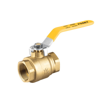 ESRO-1-1/4XA Válvula de esfera para gas, roscable, 1-1/4', alta presión
