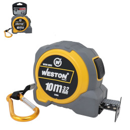 FLEXÓMETRO 10M X 32MM CINTA SUPER ANCHA Weston WGW-0095