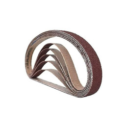 3418240 Banda de lija de óxido de aluminio, grano 240 de 3/4 x 18 pulgadas