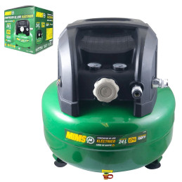 Compresor de Aire Libre de Aceite MIM’S 24L 110V 150 PSI