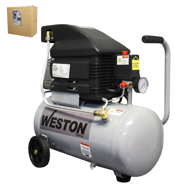 Compresor de Aire Directo Lubricado 2HP 24L 127V Compresor de Aire Directo Lubricado 2HP 24L 127V