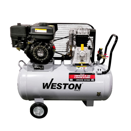 COMPRESOR DE AIRE A GASOLINA USO PESADO 6.5HP 80L