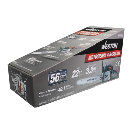 Motosierra WESTON MS-2200 56cc Barra 22"