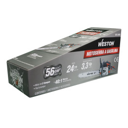 Motosierra WESTON MS-2400 56cc Barra 24"