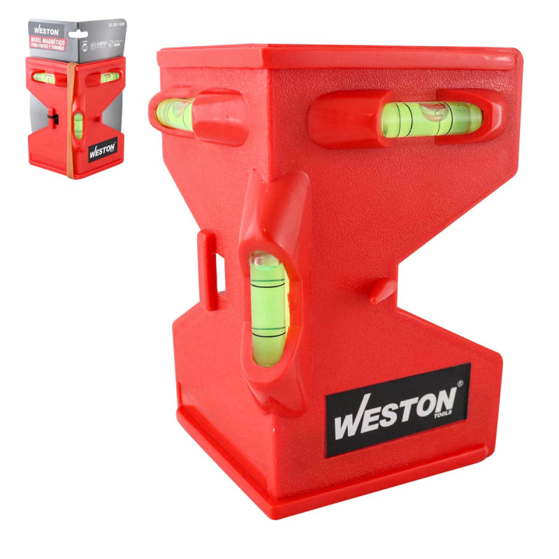 NIVEL MAGNETICO PARA POSTES Y TUBERIAS CUERPO ABS