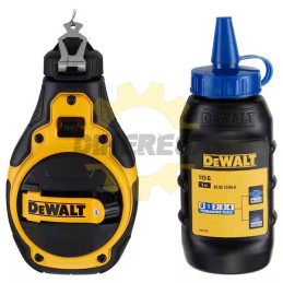 DEWALT DWHT48333BC Kit de tiralíneas de tiza bimaterial (azul)