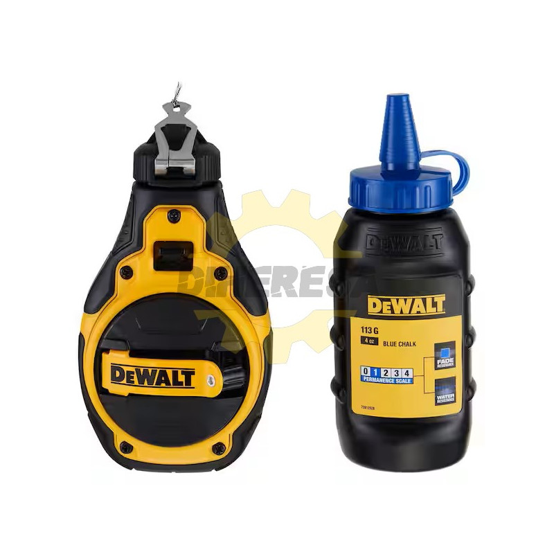 DEWALT DWHT48333BC Kit de tiralíneas de tiza bimaterial (azul)