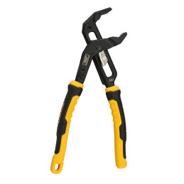 DWHT82821 Alicates DEWALT de 10" con mordaza en V y bloqueo deslizante