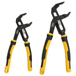 DWHT82824 Alicates Slidelock DEWALT de 8 pulgadas y 10 pulgadas con mordaza en V (paquete de 2)