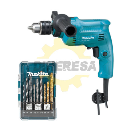 M0801B Rotomartillo 5/8" y Kit de 9 Pzas. de Brocas Surtidas