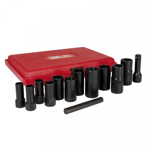 74HLR URREA Juego de extractor tuercas barridas 13 piezas 1/2" Urrea | DIHERESA