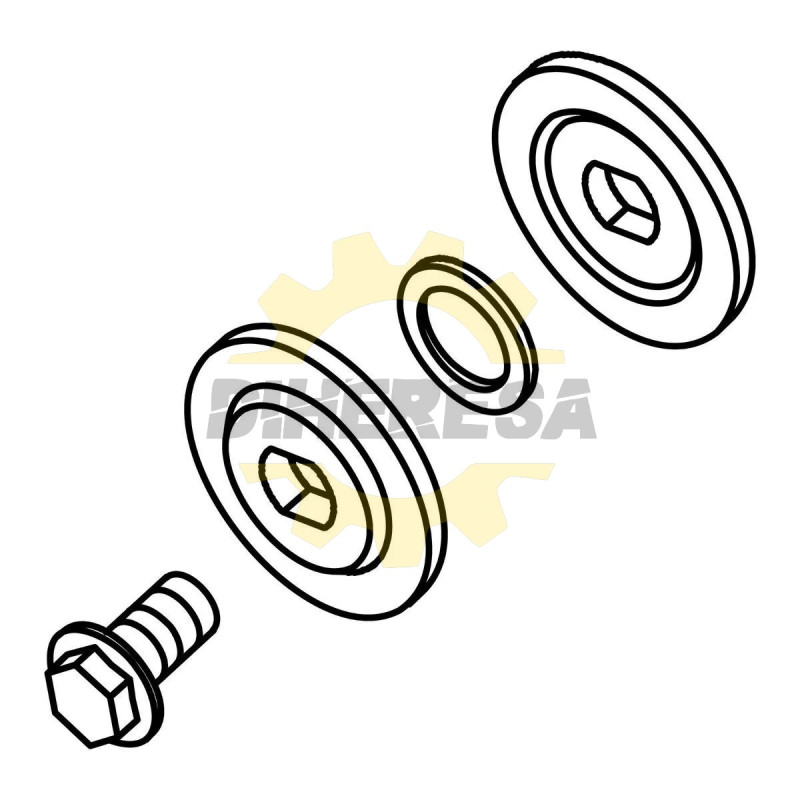 ADMIRAL 25462 REFACCIÓN DEL ÁRBOL DE ENSAMBLAJE