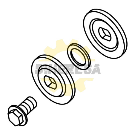 ADMIRAL 25462 REFACCIÓN DEL ÁRBOL DE ENSAMBLAJE