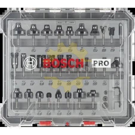 2607017476 Juego De Fresas     30 pcs Mixed 1/4" sh