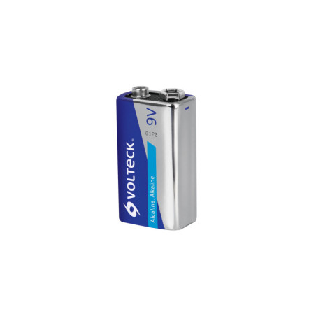 AL-9V Pila alcalina 9v, blister, Volteck TRUPER | DIHERESA
