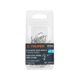 ANZU-13 Anzuelo para pesca  13, 100 piezas TRUPER | DIHERESA