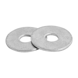 ARA-1-4 Arandela de acero galvanizado de 1/4', bolsa de 1 kg TRUPER | DIHERESA