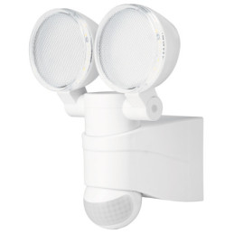 ARB-901L Arbotante blanco con sensor de movimiento, LED, 12 W TRUPER | DIHERESA
