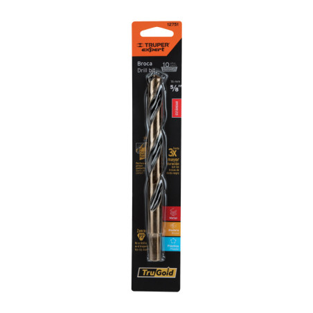 BAV-5-8-B Broca de alta velocidad 5/8' en blister TRUPER | DIHERESA