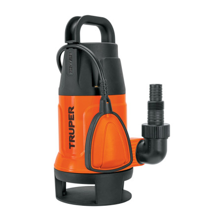BOS-1-1-2SP Bomba sumergible plástica para agua sucia 1-1/2 HP TRUPER | DIHERESA