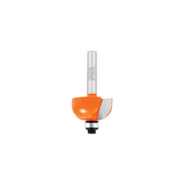 BROU-BC1-1-8X Broca para router, bocel cuarto, 1-1/8' con balero TRUPER | DIHERESA