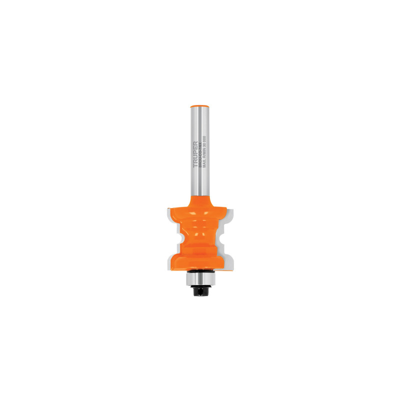 BROU-CO-7-8X Broca para router, collarin, 7/8' con balero TRUPER | DIHERESA
