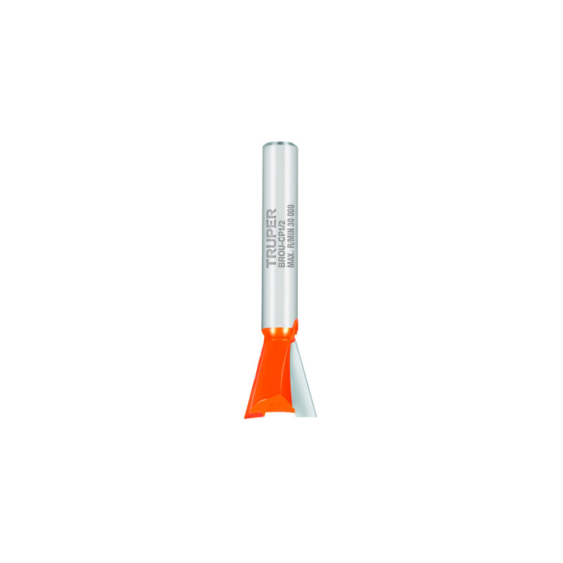 BROU-CP1-2 Broca para router, cola de pato, 1/2' TRUPER | DIHERESA