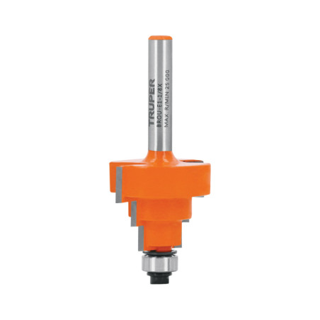 BROU-E1-1-8X Broca para router, escalonada, 1-1/8', con balero TRUPER | DIHERESA