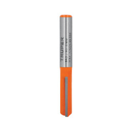 BROU-R2-1-4M Broca para router, recta 2 filos, 1/4', mediana TRUPER | DIHERESA