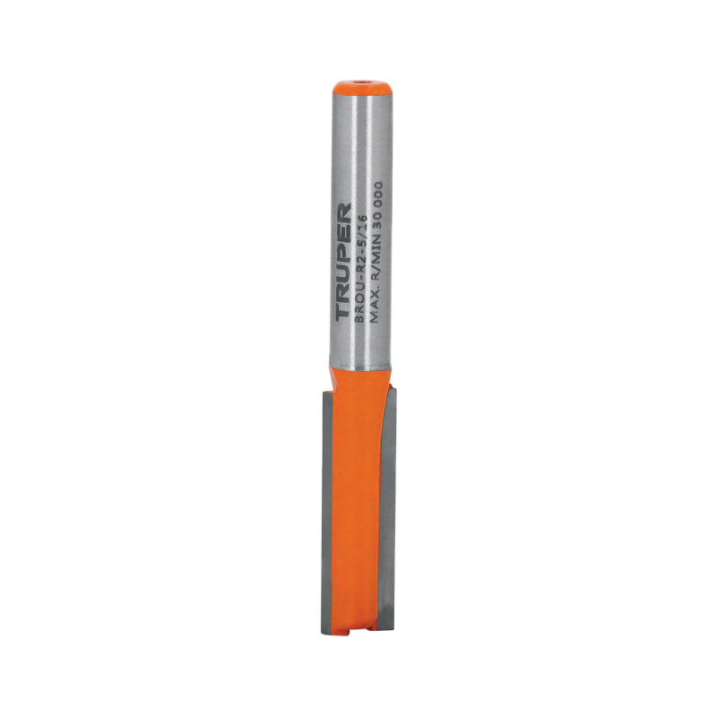 BROU-R2-5-16 Broca para router, recta 2 filos, 5/16' TRUPER | DIHERESA