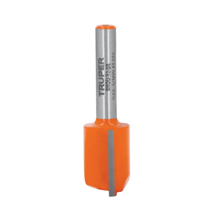 BROU-R2-5-8 Broca para router, recta 2 filos, 5/8' TRUPER | DIHERESA