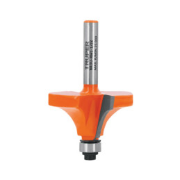 BROU-RM1-1-2X Broca para router, redondeado con moldura, 1-1/2' con balero TRUPER | DIHERESA