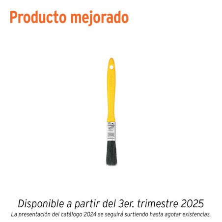 BRP-1-2 Brocha, mango de plástico, 1/2', Pretul TRUPER | DIHERESA