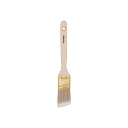 BRT-1-1-2AS Brocha cerdas sintéticas, mango madera,corte angular, 1-1/2' TRUPER | DIHERESA