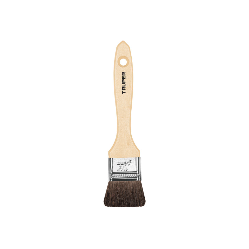 BRT-1-1-2C Brocha pelo de camello, mango de madera, 1-1/2' TRUPER | DIHERESA