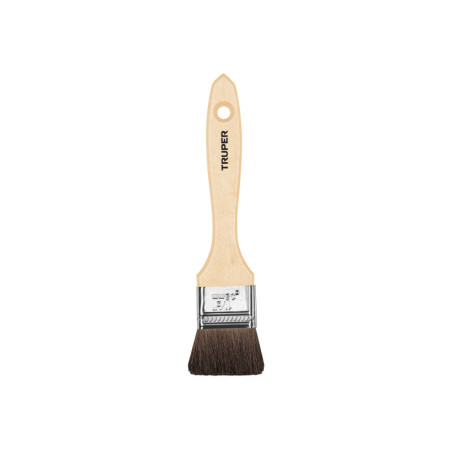 BRT-1-1-2C Brocha pelo de camello, mango de madera, 1-1/2' TRUPER | DIHERESA