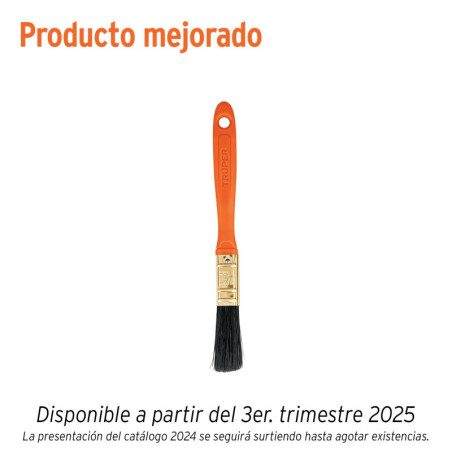BRT-1-2 Brocha, mango de plástico, 1/2' TRUPER | DIHERESA