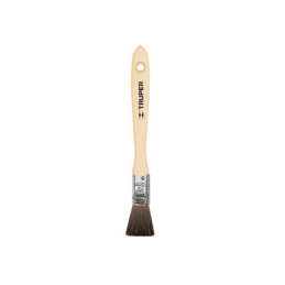 BRT-1-2C Brocha pelo de camello, mango de madera, 1/2' TRUPER | DIHERESA