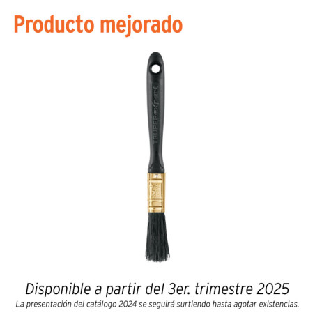 BRT-1-2X Brocha, mango de plástico, 1/2', Truper Expert TRUPER | DIHERESA