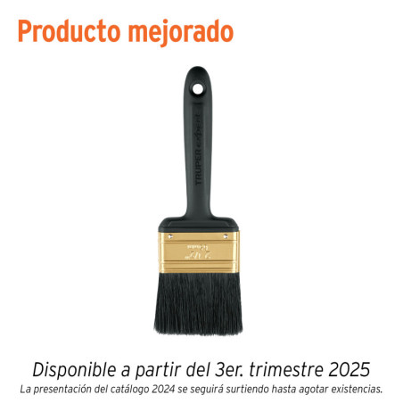 BRT-2-1-2X Brocha, mango de plástico, 2-1/2', Truper Expert TRUPER | DIHERESA