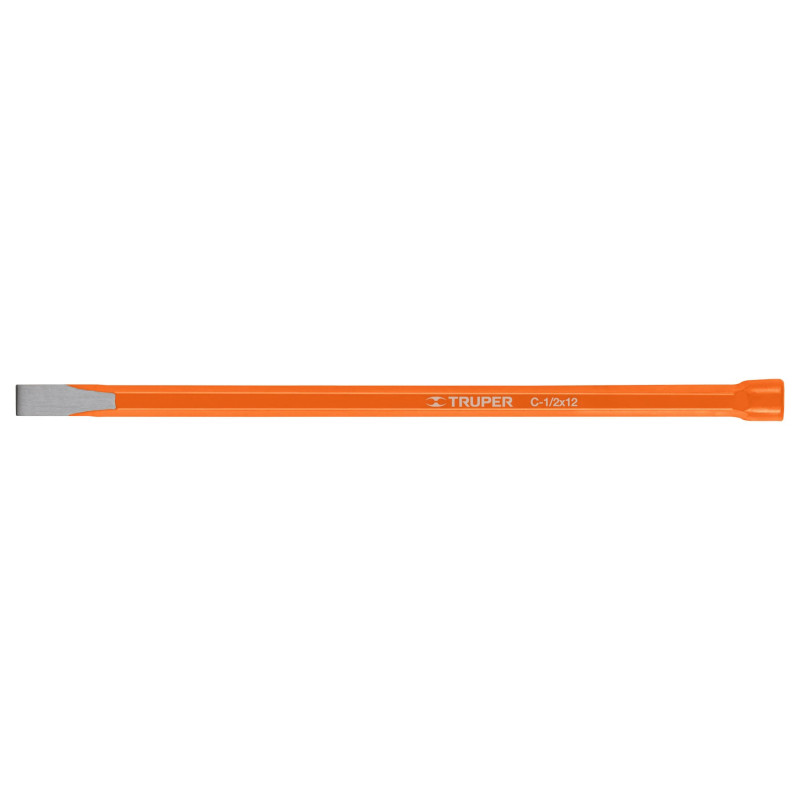 C-1-2X12 Cincel de corte frío, 1/2 X 12' TRUPER | DIHERESA