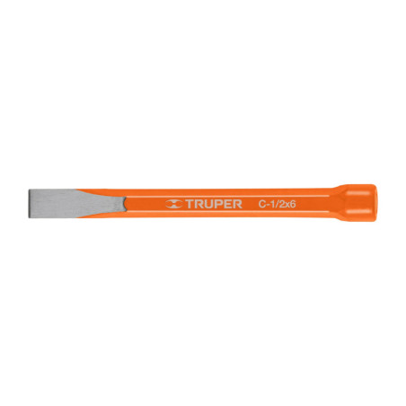 C-1-2X6 Cincel de corte frío, 1/2 X 6' TRUPER | DIHERESA