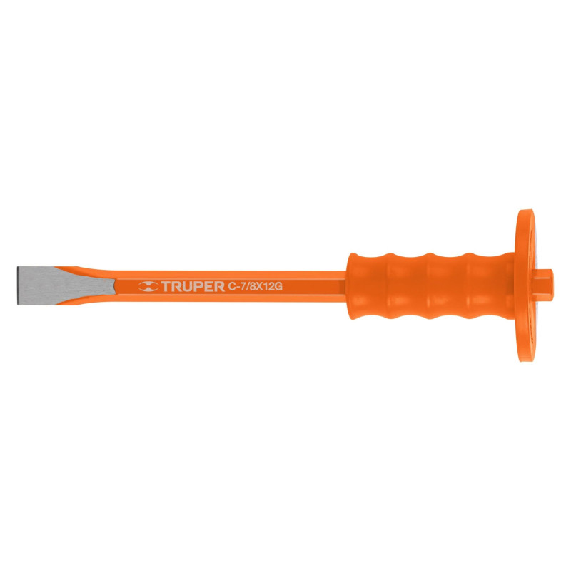 C-7-8X12G Cincel de corte frío, 7/8 X 12', con grip TRUPER | DIHERESA