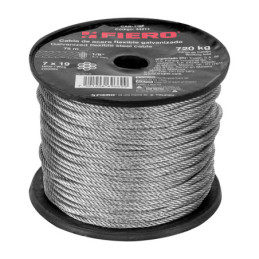 CAB-1-8F Cable flexible de acero 1/8', 75 m TRUPER | DIHERESA
