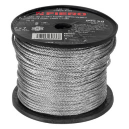 CAB-1-8R Cable rígido de acero 1/8', 75 m TRUPER | DIHERESA
