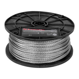 CAB-3-16F Cable flexible de acero 3/16', 75 m TRUPER | DIHERESA