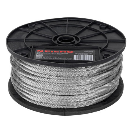 CAB-3-16R Cable rígido de acero 3/16', 75 m TRUPER | DIHERESA