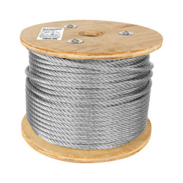 CAB-3-8F Cable flexible de acero 3/8', 75m TRUPER | DIHERESA